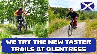 The NEW MTB taster trails at GLENTRESS Something for everyone [upl. by Juna]