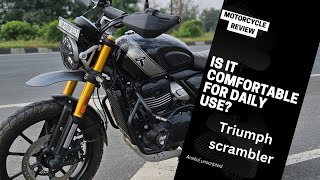 Triumph Scrambler 400X Review  The Ultimate Adventure Machine [upl. by Naneek]