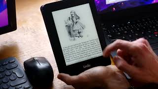 Koreader menu overview on Amazon Kindle PW2 [upl. by Kristen]