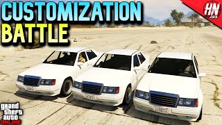 Benefactor Vorschlaghammer Customization Battle  GTA Online [upl. by Lotte149]