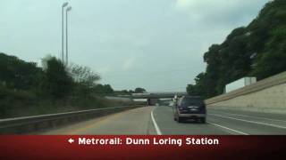 I66 West Washington DC to Virginia [upl. by Lindley699]