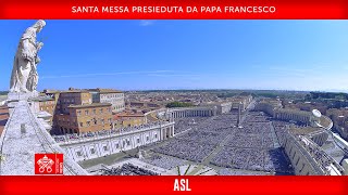 4 October 2023 Holy Mass  Pope Francis  ASL [upl. by Vaclava]