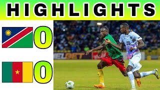 Namibia vs Kamerun  Namibia vs Cameroon  Africa Cup Of Nations Qualification [upl. by Wil]