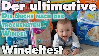 Großer Windeltest  Windelvergleich  Die beste Windel  mamiblock  Der Mami Blog [upl. by Emil474]