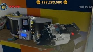 The LEGO Movie Videogame  Golden Instruction Build 7  Flying Police Car Vehicle Showcase [upl. by Enajyram]