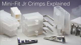 MiniFit Jr Connectors and Crimping Explained [upl. by Atalanta933]