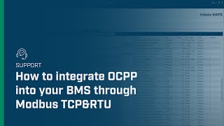 How to integrate OCPP into your BMS through Modbus TCPampRTU  Intesis [upl. by Oak]