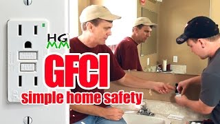 How to install a GFCI outlet Simple home safety [upl. by Eisej544]