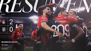 Resumen del Atlas FC 20 Tigres  Jornada 8  Apertura 2023 [upl. by Avat]