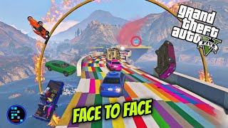 GTA V  Face To Face Colorful Super Funny Mode [upl. by Packston]