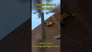 Jackie Chans exciting staff fight scenes movie film shorts [upl. by Aihcropal826]