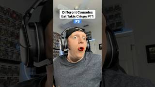 Consoles eat Takis crisps PT1 funny gamer comedy gaming relatable [upl. by Teressa]