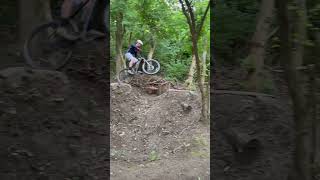 Trek Roscoe 7 dirt jumps coasters Middletown ohio [upl. by Casimire]