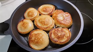 Unglaublich leckere Quarkpfannkuchen 🥞 Das Rezept für die weichsten und luftige Pfannkuchen 98 [upl. by Noiraa]