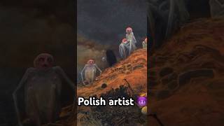 Zdzisław Beksiński a Polish artist known for his eerie surrealistic imagery art artist [upl. by Lamberto]