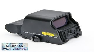 553 Holographic Sight Red Dot Sight Green Red Dot Sight Optics Reflex Review [upl. by Bundy]