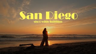 San Diego  Fujifilm XS10 Low Light Footage  Film Emulation [upl. by Zobkiw]