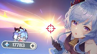 If I 𝘮𝘪𝘴𝘴 I roll  Genshin Impact Ganyu Challenge PART 2 [upl. by Akiram]