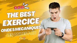 🚨 2EME ANNEE BAC 🚨  EXERCICE TRES REMARQUABLE 🤫 ONDES MECANIQUES 👌 CLIC ON 😬 [upl. by Jacie]