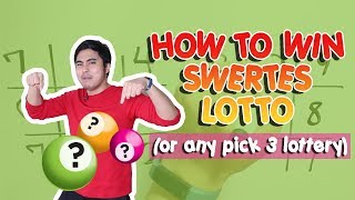 How to win Swertes Lotto or any pick 3 lottery games [upl. by Ruiz]