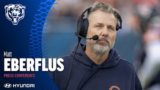 Matt Eberflus previews matchup versus Vikings  Chicago Bears [upl. by Adnuhs797]