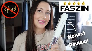 🌸 FASZIN Ionic Hair Straightener Review  Honest Review  Jane Ann Louise [upl. by Wendt]