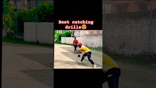 Best catching drills😍😍 How to take catch😱 cricket division trending shorts [upl. by Fording583]