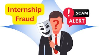 Internship Openings Fraud in India [upl. by Pritchett]