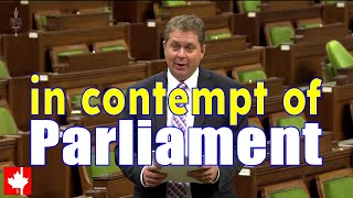 Tories wants Trudeau government held in contempt of Parliament for failing to obey House order [upl. by Ahsenev785]