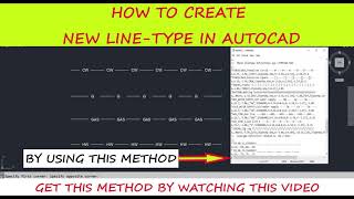 How to Create New Linetype In AutoCAD [upl. by Langille]