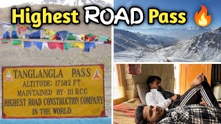 Finally LADAKH 😍  Tanglang la Pass  Leh Ladakh Series  Ep6 [upl. by Noseyt]