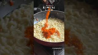 Korean kimchi ramen 🍜✨ youtube food shots ramen korean [upl. by Cherie]