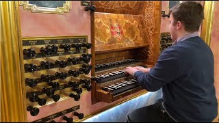 The organ of the church of St Elisabeth in Wrocław  Hubert Trojanek [upl. by Ahtiekal]