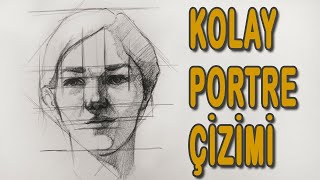 Portre Çizimi Nasıl Yapılır  PORTRE SERİSİ DERS 1 [upl. by Nakashima860]