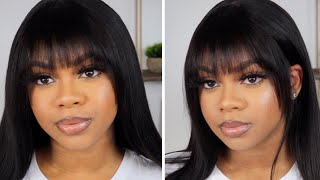 How to FRINGE BANGS   BEGINNER FRIENDLY ft  Lumiere Hair [upl. by Nickolaus757]