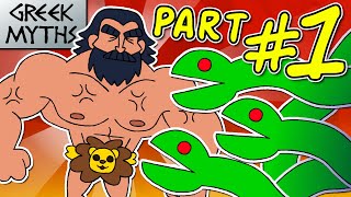 Some Stuff Heracles Did Pt1  Greek Mythology Explained [upl. by Freddy250]