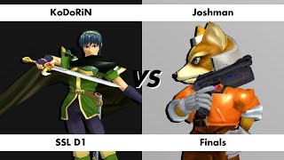 KoDoRiN vs Joshman  SoCal Star League 4 D1  Finals [upl. by Clemence]