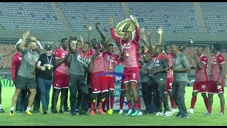 FULL HIGHLIGHTS SIMBA SC 4  2 AZAM FC NGAO YA JAMII 1782019 [upl. by Ainnat]