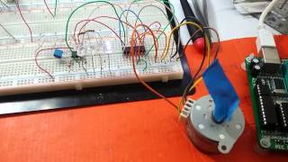 12F675 Stepper motor drive [upl. by Nosna]