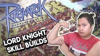 Ragnarok Online  Classic Lord Knight Builds with Dee  Skills [upl. by Mikah405]