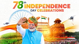 78th Independence Day Live  PM Modi Live from the Red Fort  15 August 2024 Live [upl. by Haden]