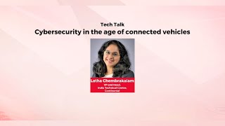 ETAuto Tech Summit Latha Chembrakalam talks about cybersecurity in the age of connected vehicles [upl. by Beale]