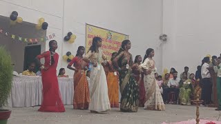 Lal Chhapa Saari Re Guiya  Nagpuri Dance  Teacher Day Program Gandhi School Ramgarh [upl. by Edrock]