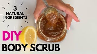 How to Make Exfoliating Body Scrub  DIY [upl. by Lonee]