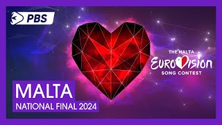 Malta Eurovision Song Contest  Malta 🇲🇹  National Final  Live Stream [upl. by Barrett]