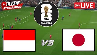 EFOOTBALL INDONESIA VS JEPANG  KUALIFIKASI PIALA DUNIA 2026 [upl. by Sorac]