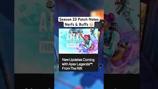 Season 23 Patch Notes Are CRAZY [upl. by Duntson185]