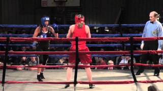 68kg Female VABL Amateur Boxing  Mel Webbers Vs Jennifer Koscak [upl. by Conny]