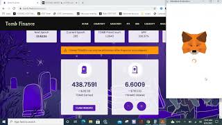 yield farming on defi platform TOMB 20000 PROFIT [upl. by Anselma]