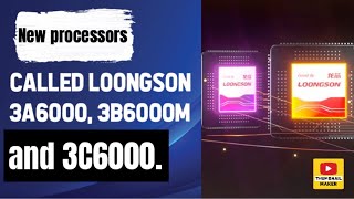 New processors called Loongson 3A6000 3B6000M and 3C6000 [upl. by Naujd372]